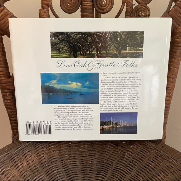 Live Oaks & Gentle Folks Baldwin County Alabama History Hardcover 2003 - Picture 2 of 8